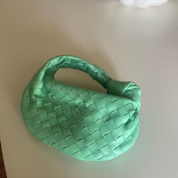 Mini Jodie Leather Hobo Bottega Veneta - Picture 4 of 8